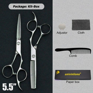 5.5/6.0" sale japan hair scissors teflon shears cheap hairdressing scissors barber thinning scissors hairdresser razor haircut