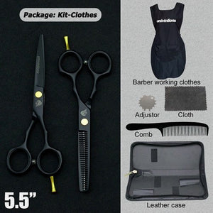 5.5/6.0" sale japan hair scissors teflon shears cheap hairdressing scissors barber thinning scissors hairdresser razor haircut