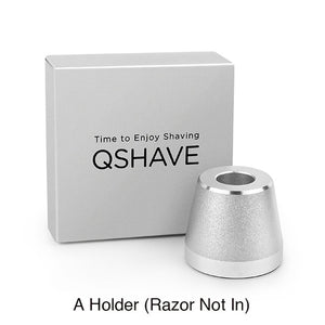 QShave New Design Luxurious Parthenon V2.0 Razor Butterfly Open Adjustable Safety Classic for Superb Mens Shaving Razor Barber