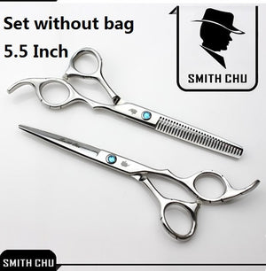 6.0" Hairdressing Barber Professional Cutting Scissors Hair Shears  Smith Chu Japan 440c Salon Hair Thinning Scissors LZS0007