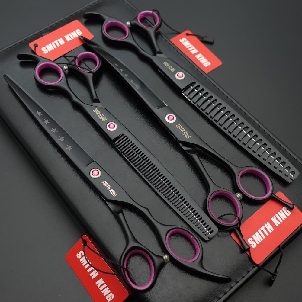 Professional animal hairdressing Scissors/Pet grooming scissors 8 inch Straight scissors&Thinning scissors&Curved scissors kits