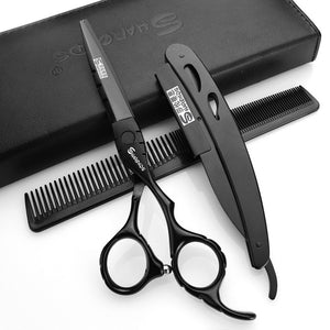 Sharonds Japan 440c Stainless Steel Import 6 Inch Professional Hairdressing Scissors Salon Barber Shop Scissors cutting Scissors