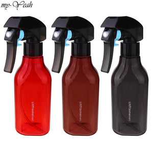 200ML Hairdressing Spray Bottle 3 Colors Refillable Empty Water Mist Bottle Barber Pro Salon Hair Styling Tool