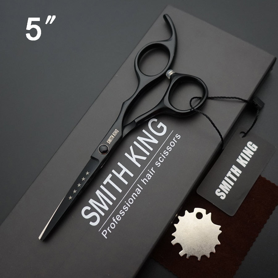 5"Professional Hairdressing scissors,SMITH KING 5 inch Cutting scissors Barber shears+gift box/kits