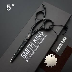 5"Professional Hairdressing scissors,SMITH KING 5 inch Cutting scissors Barber shears+gift box/kits