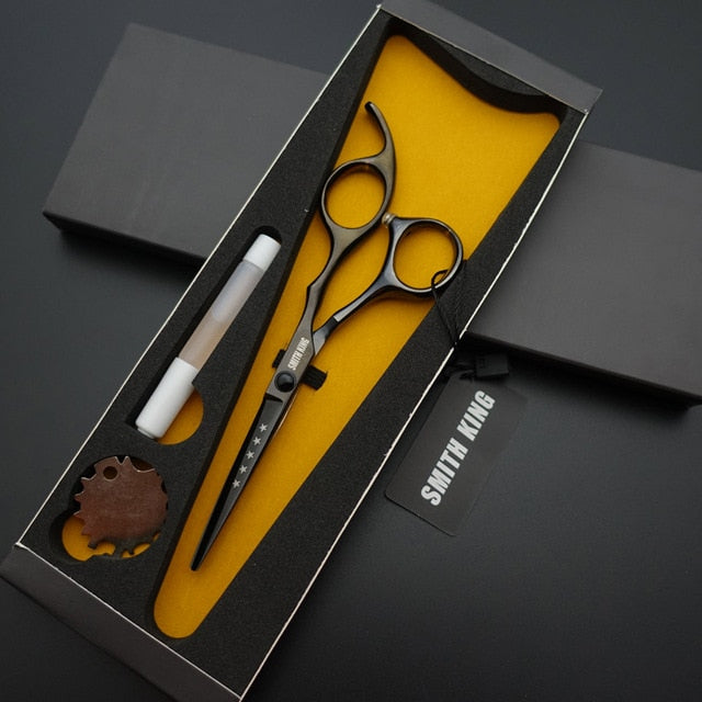 5"Professional Hairdressing scissors,SMITH KING 5 inch Cutting scissors Barber shears+gift box/kits