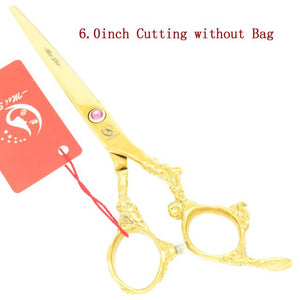 6.0" Meisha Hot Hair Scissors JP440C Hairdresser's Cutting Shears Barbers Thinning Clippers Men Women Hair Styling Tools HA0331