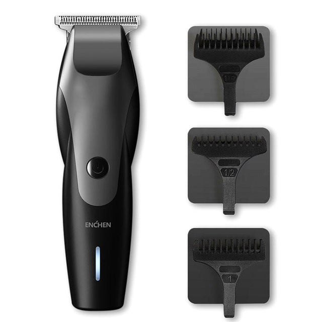 XIAOMI Mijia Men ENCHEN USB Charging Hair Trimmer Beard Trimer Electric Shaver Hair Cutting Machine T-Shaped Head Hair Clipper