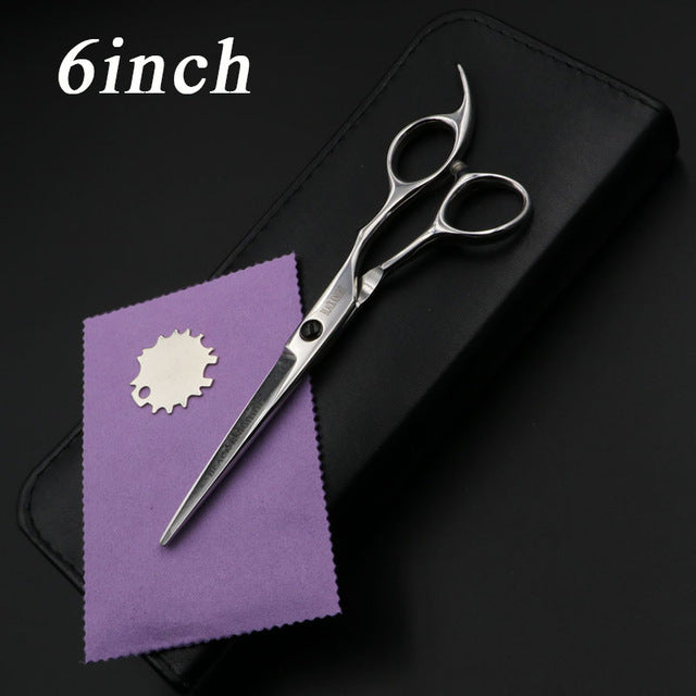 5"/5.5"/6"/6.5"/7" hair scisssors Professional Hairdressing scissors set Cutting Barber shears High quality Personality