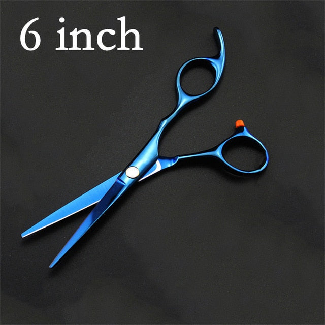 professional japan 440c 6 / 5.5 inch cut hair scissors set maquiagem thinning shears cutting barber tools hairdressing scissors