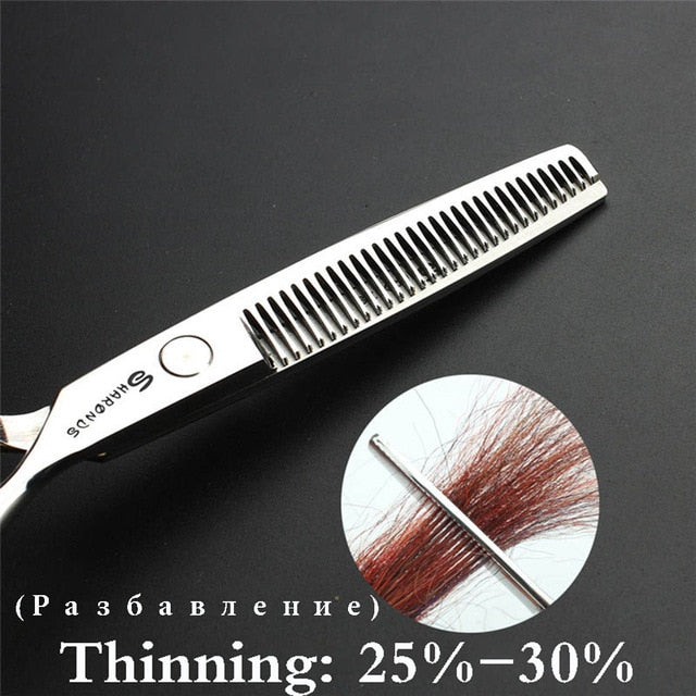 Sharonds 440C High-end hair thinning scissors professional barber hairdressing thinning scissors Teeth cut shears