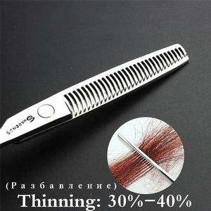 Sharonds 440C High-end hair thinning scissors professional barber hairdressing thinning scissors Teeth cut shears