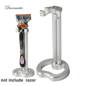 DSCOSMETIC New metal shaving razor stand for man electric shave razor and Manual barber safety razor shaving tools