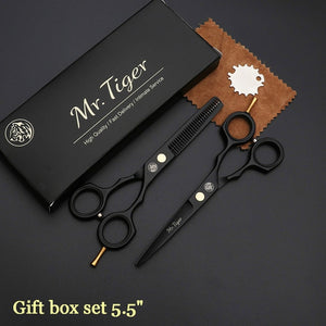 Japan Steel 5.5 6.0 Professional Hairdressing Scissors Hair Professional Barber Scissors Set Hair Cutting Shears Scissor Haircut