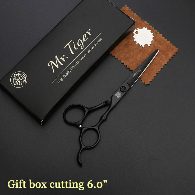 Japan Steel 5.5 6.0 Professional Hairdressing Scissors Hair Professional Barber Scissors Set Hair Cutting Shears Scissor Haircut