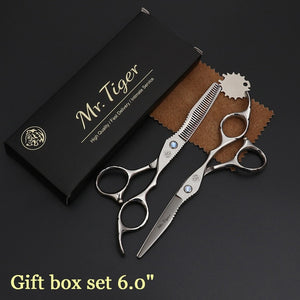 Japan Steel 5.5 6.0 Professional Hairdressing Scissors Hair Professional Barber Scissors Set Hair Cutting Shears Scissor Haircut