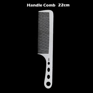 Brainbow 1PC Titanium Steel Comb Professional Salon Hair Hairdressing Anti-static Barbers Comb Ultra Thin Hair Brush for Men