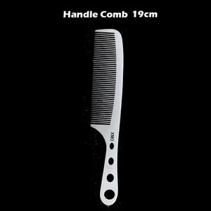 Brainbow 1PC Titanium Steel Comb Professional Salon Hair Hairdressing Anti-static Barbers Comb Ultra Thin Hair Brush for Men